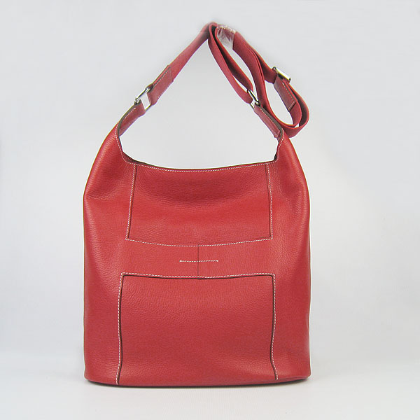 Knockoff Hermes Good News H Women Shoulder Bag Red H2801